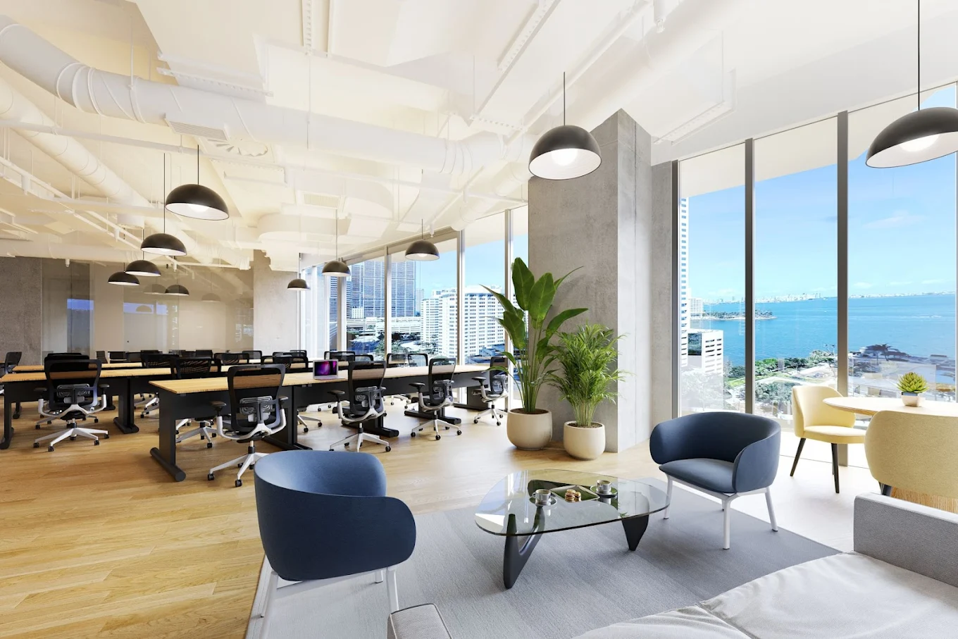 Coworking day pass at Cowork Worq in Miami Brickell, Florida